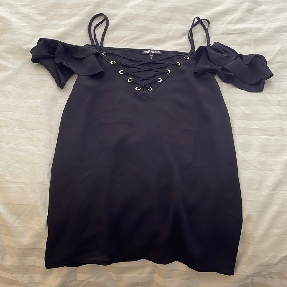 Express Cold Shoulder Top